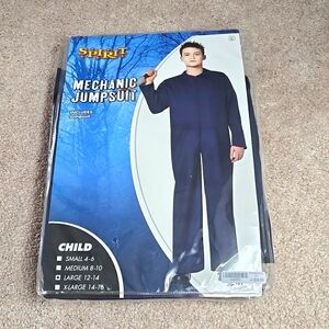 SPIRIT Mechanic Jumpsuit Halloween Costume - Size L (12-14)